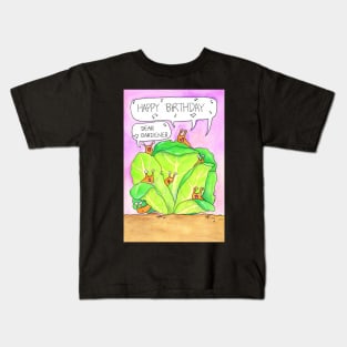 Happy Birthday, Dear Gardener Kids T-Shirt